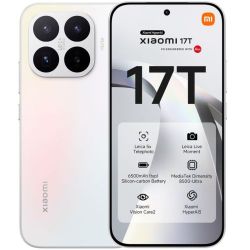 Andorra-Xiaomi 17T 5G 12GB Ram+256GB Rom Opal White+Cargador 30W