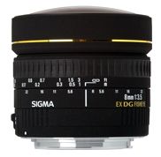 Andorra-Sigma 8mm F3.5 EX DG Ojo De Pez Circular