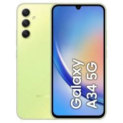 Andorra-Samsung Galaxy A34 5G 6GB Ram+128GB Awesome Lime+Funda+Protector
