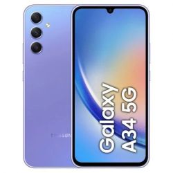 Andorra-Samsung Galaxy A34 5G 8GB Ram+256GB Awesome Violet+Funda+Protector