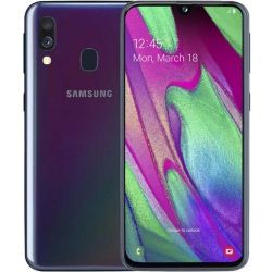 Andorra-Samsung Galaxy A40 Black+Funda+Protector
