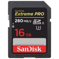 Andorra-Sandisk Extreme Pro SDHC/SDXC UHS-II 16GB 280MB/s