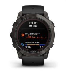 Andorra-Garmin Fenix 7X Pro Solar Edition Slate Grey with Black Band 51mm