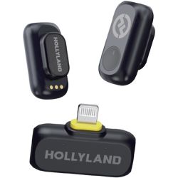 Andorra-Hollyland Lark A1 Mini Duo Black (with Lightning RX, No Case)
