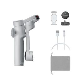 Andorra-Insta360 Flow 2 Pro Mic Bundle Stone Gray