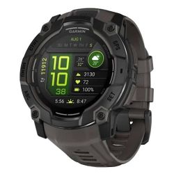 Andorra-Garmin Instinct 3 Amoled Black with Charcoal Band 50mm