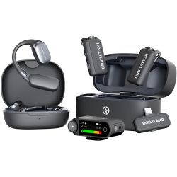 Andorra-Hollyland Lark Max 2 Ultimate Combo (Including OWS Monitor Earphone)