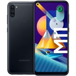 Andorra-Samsung Galaxy M11 Black+Funda+Protector