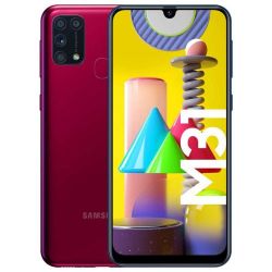 Andorra-Samsung Galaxy M31 Red+Funda+Protector