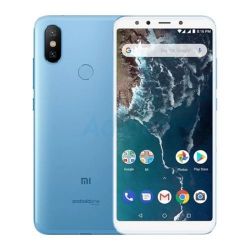 Andorra-Xiaomi Mi A2 Dual Sim 4GB Ram+64GB Lake Blue+Protector