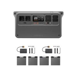 Andorra-DJI Power 1000 V2 800W Foldable Solar Panel Combo