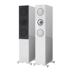Andorra-Kef R7 Meta Floorstanding Speaker White Gloss