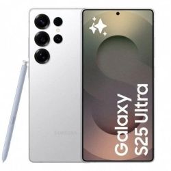 Andorra-Samsung Galaxy S25 Ultra 5G 12GB Ram+256GB Titanium Whitesilver+Funda+Protector