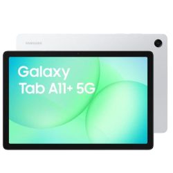 Andorra-Samsung Galaxy Tab A11+ (11.0) 6GB Ram+128GB 5G SM-X236 Silver+32GB