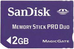 Andorra-Sandisk MemoryStick Produo 2GB