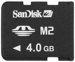 Andorra-Sandisk MemoryStick Micro M2 4GB