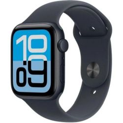 Andorra-Apple Watch SE 3 GPS Midnight Aluminum Case Black Sport Band 44mm