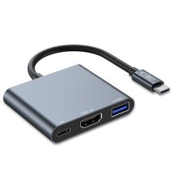 Andorra-Tech-Protect Adapter V1 Hub 3 In1 Grey