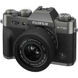 Andorra-Fujifilm X-T30 III Charcoal Silver+XC 13-33mm OIS+32GB+Funda+Filtro