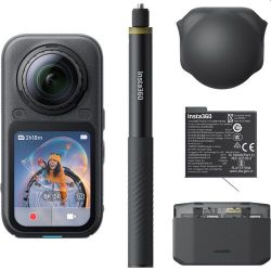 Andorra-Insta360 X6 Essentials Bundle Midnight Black+32GB