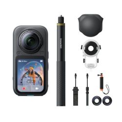 Andorra-Insta360 X6 Invisible Dive Bundle Midnight Black+32GB