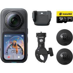Andorra-Insta360 X6 Motorcycle Bundle Midnight Black+32GB