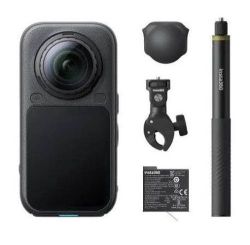 Andorra-Insta360 X6 Motorcycle Multiview Bundle Midnight Black+32GB