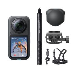 Andorra-Insta360 X6 Road Cycling Bundle (Independent) Bundle Artic White+32GB