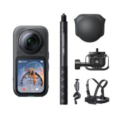 Andorra-Insta360 X6 Road Cycling Bundle (Integrated) Midnight Black+32GB