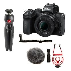 Andorra-Nikon Z50 Vlogger Kit+32GB+Filtro+Funda (Garant�a Nikon Europa)