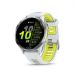 Andorra-Garmin Forerunner 970 Titanium with Whitestone Case and Whitestone/Translucent Amp Yellow Band