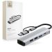 Andorra-Tech-Protect HB03 Hub Adapter 5 In 1 Space Grey