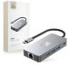 Andorra-Tech-Protect HB05 Hub Adapter 9 In 1 Space Grey