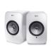 Andorra-Kef LSX Wireless HiFi Speakers Gloss White