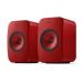 Andorra-Kef LSX II Wireless HiFi Speakers Lava Red